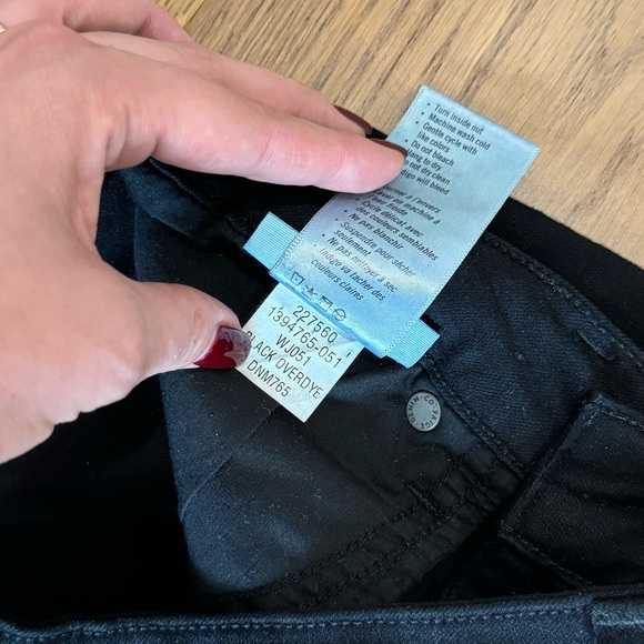 Paige Verdugo Ultra Skinny - Size 27 - Black Overdye - Picture 8 of 8